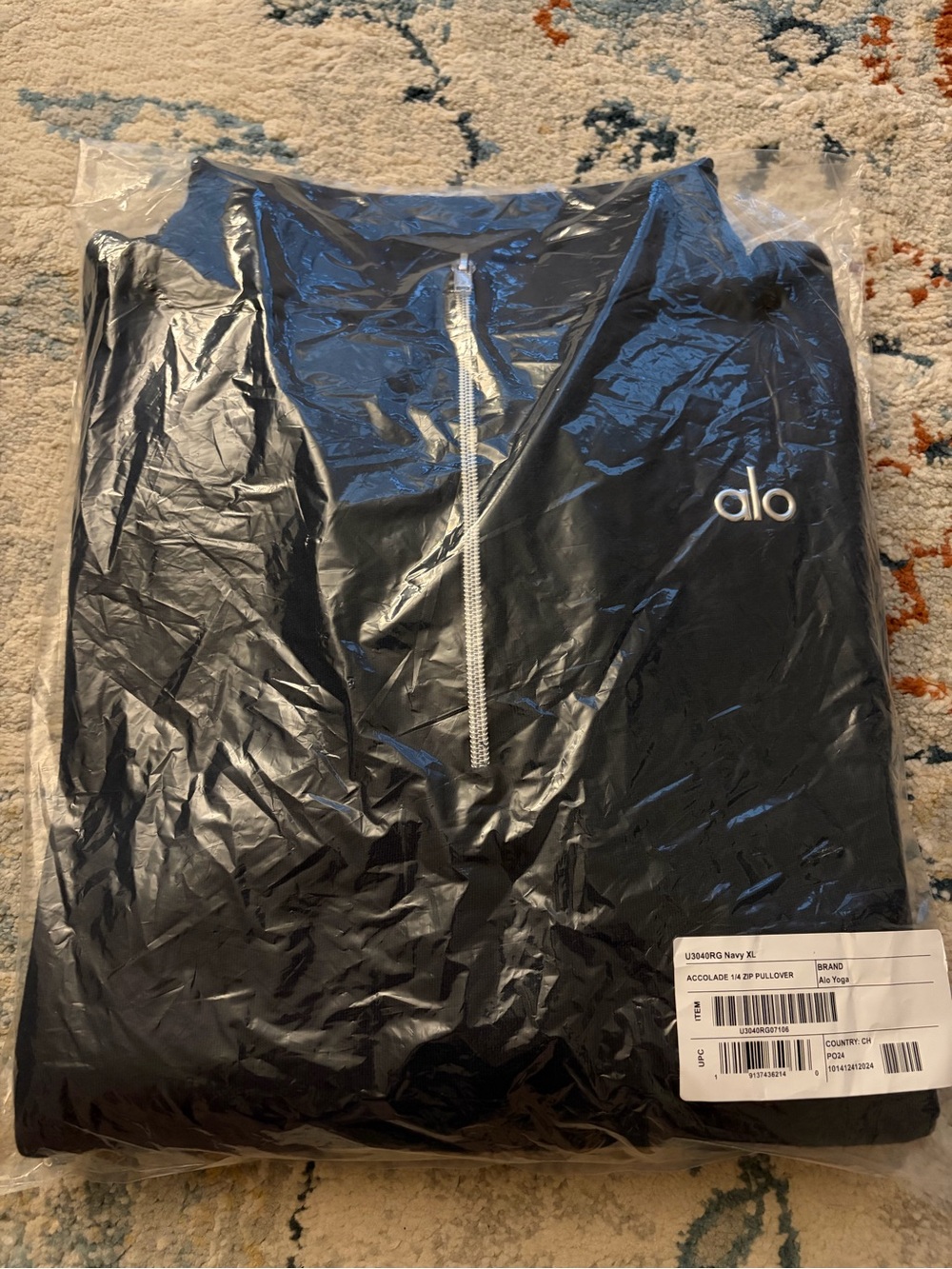 NWT Alo Yoga Matching Tracksuit Set - 1/4 Zip Pullover & Sweatpants - Picture 5 of 8